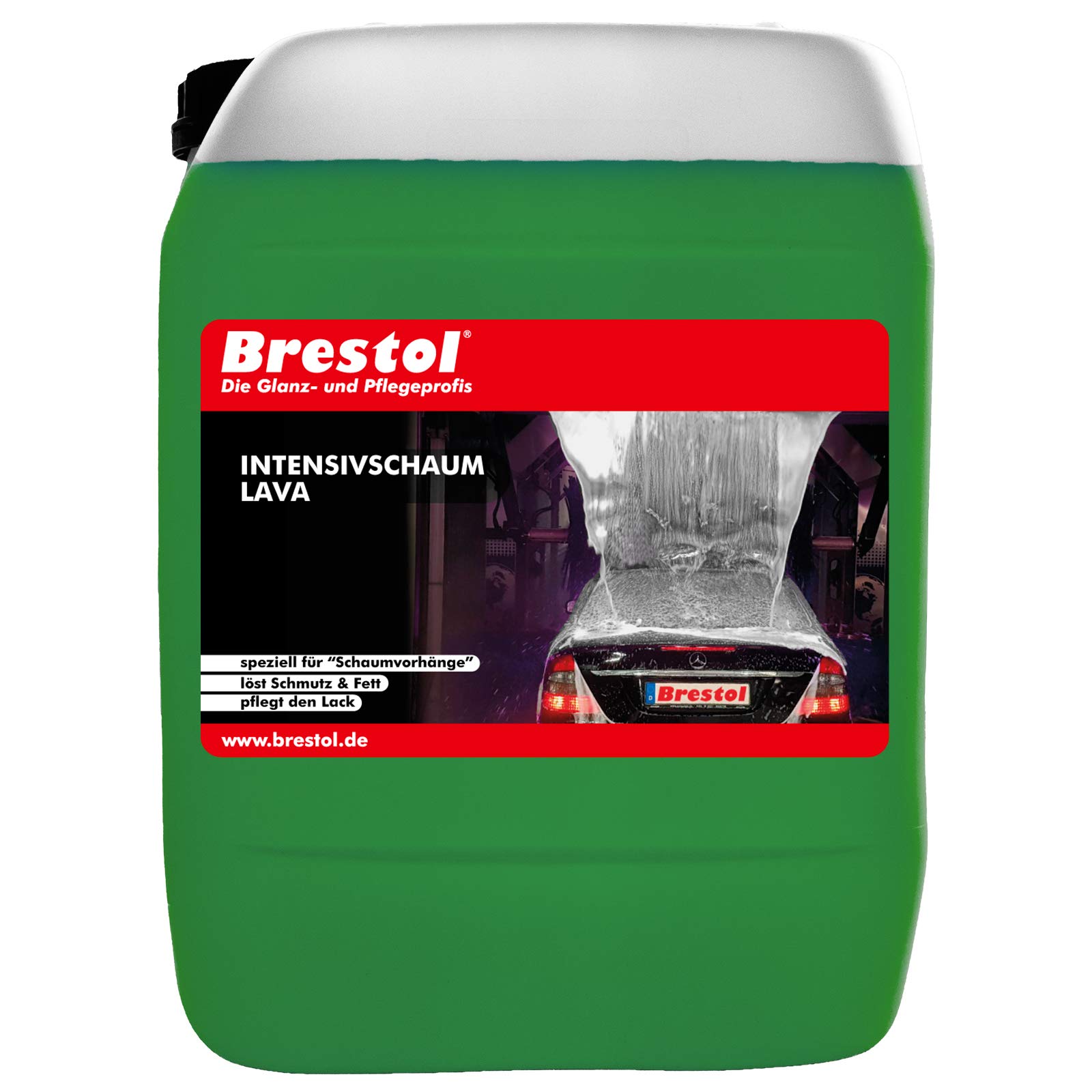 Intensiv Schiuma Lava 10 litri concentrato (1438.10) – -Vorreinigung in autolavaggi – Auto biancheria Autoreinigung – Original brestol
