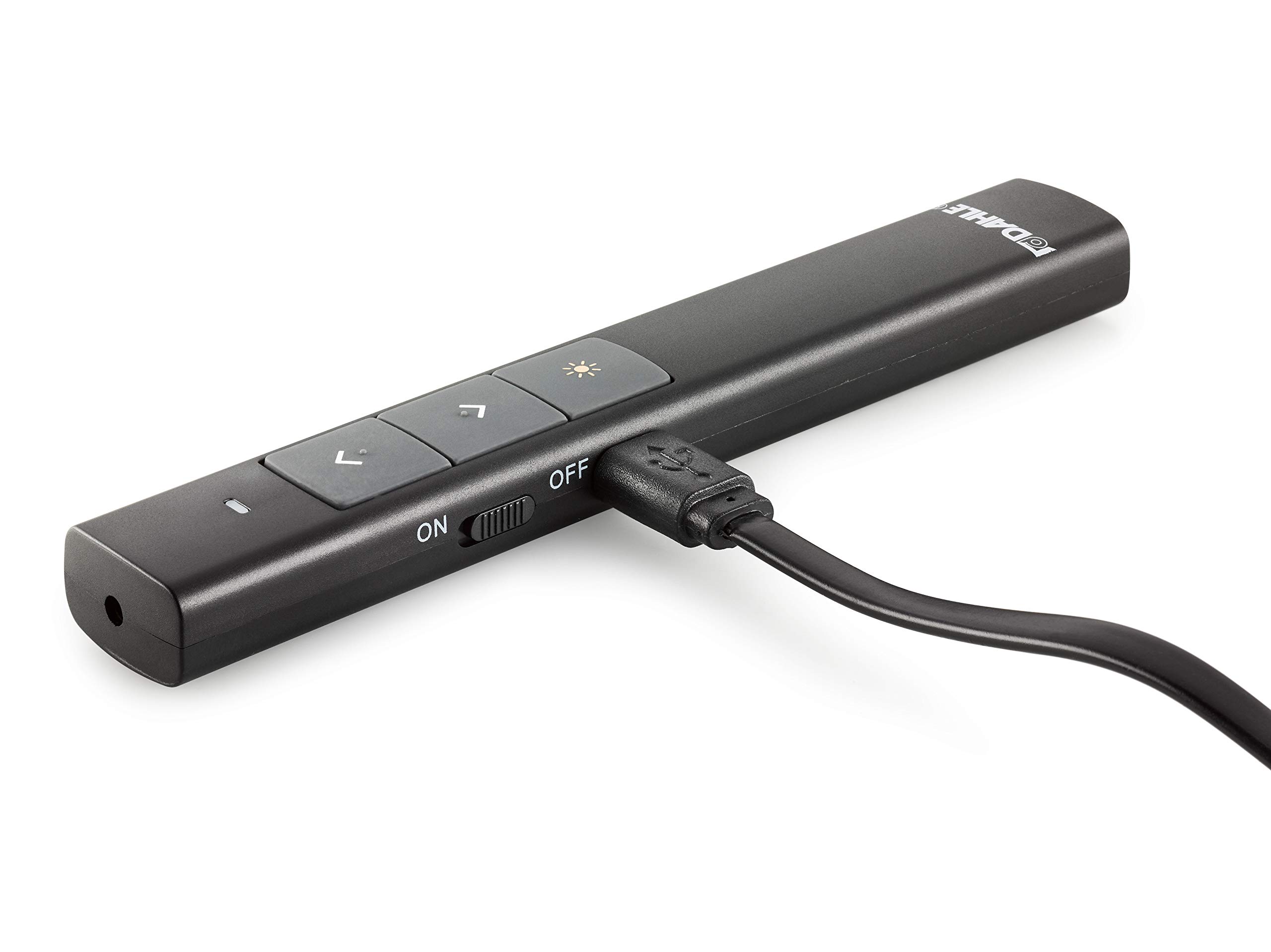 Dahle Presenter 95100, kabelloser Laserpointer inkl. Fernbedienung zur Steuerung von Anwendungen (z.B. Powerpoint)
