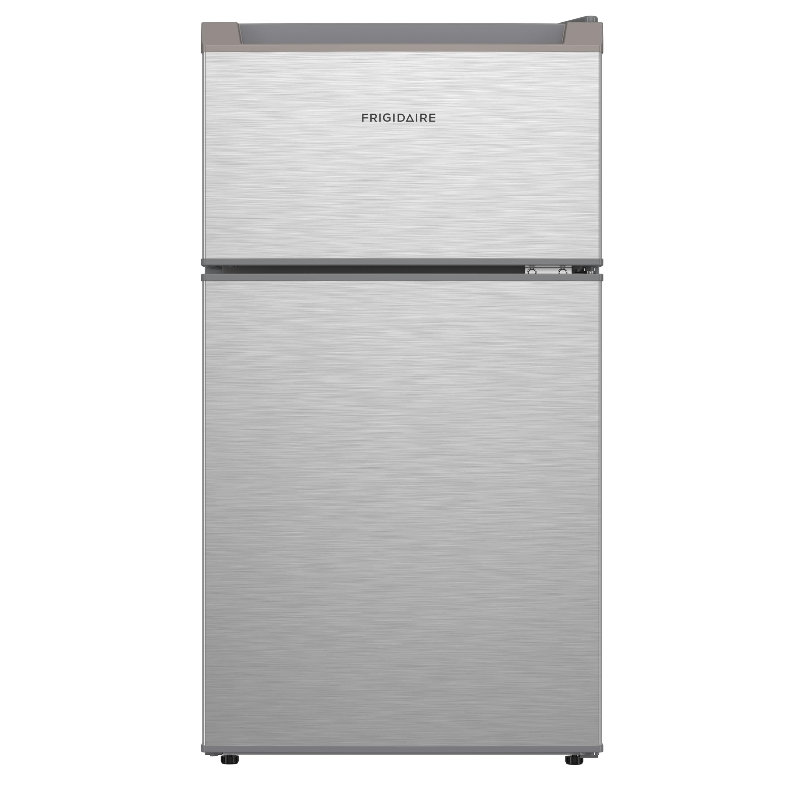 Frigidaire EFR920SS Compact Refrigerator with Top Freezer-2 Door Fridge with 3.2, Contemporary Series, Platinum, 3.1 cu ft, Stainless