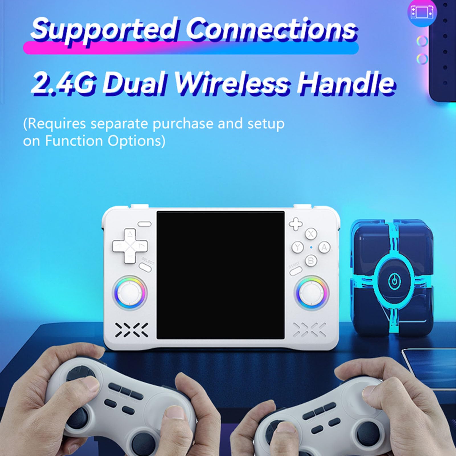 Generic Console di Gioco Portatile retrò Console di Gioco Portatile con Schermo HD da 4,0 Pollici per Viaggi a Casa (#2)