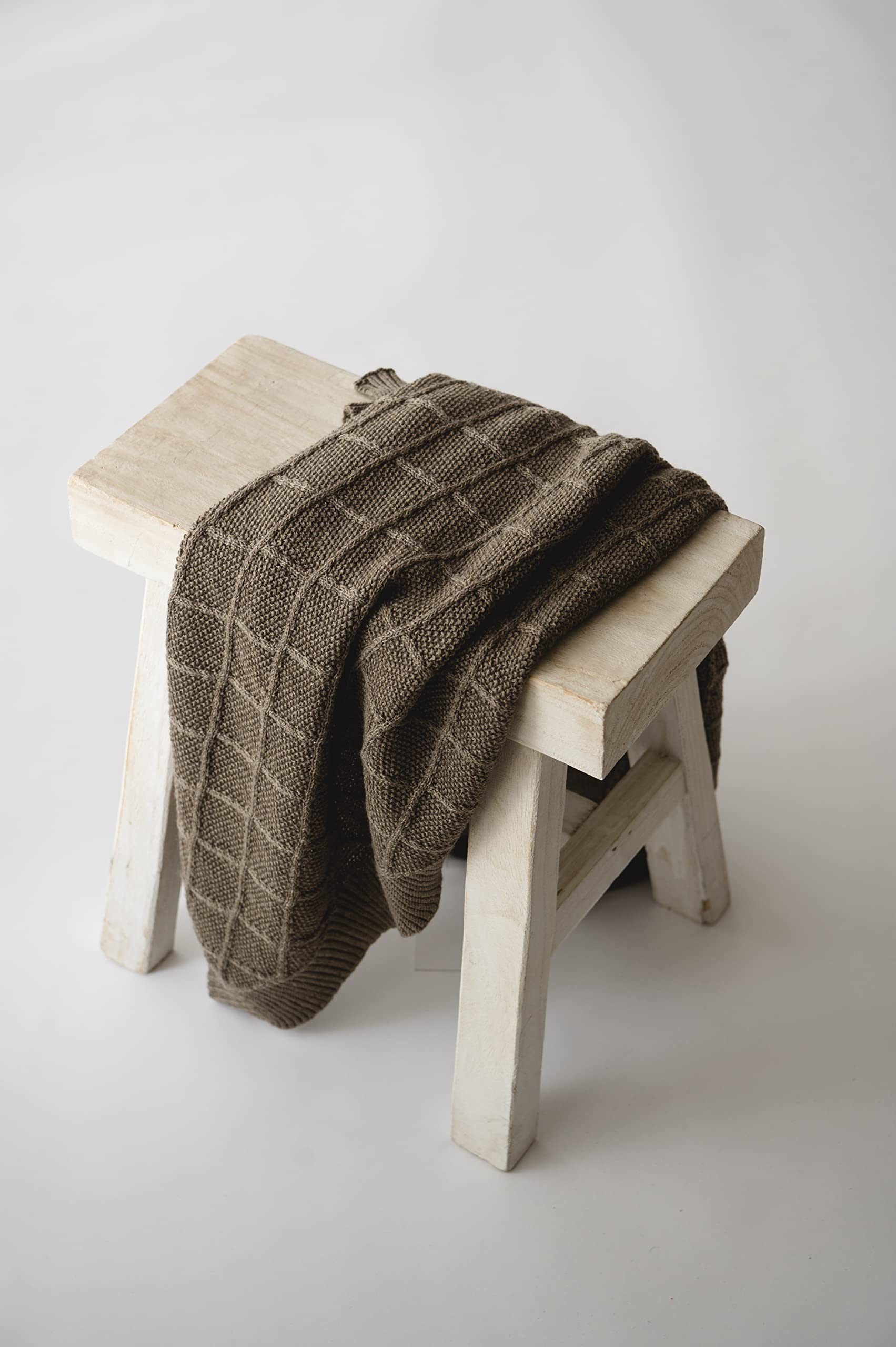 Kaiser 65217391 Wool - Knitted Baby Blanket 100% Merino Wool, Breathable Baby Blanket, Newborn Baby Blanket, Newborn Baby Blanket, Stroller Blanket,