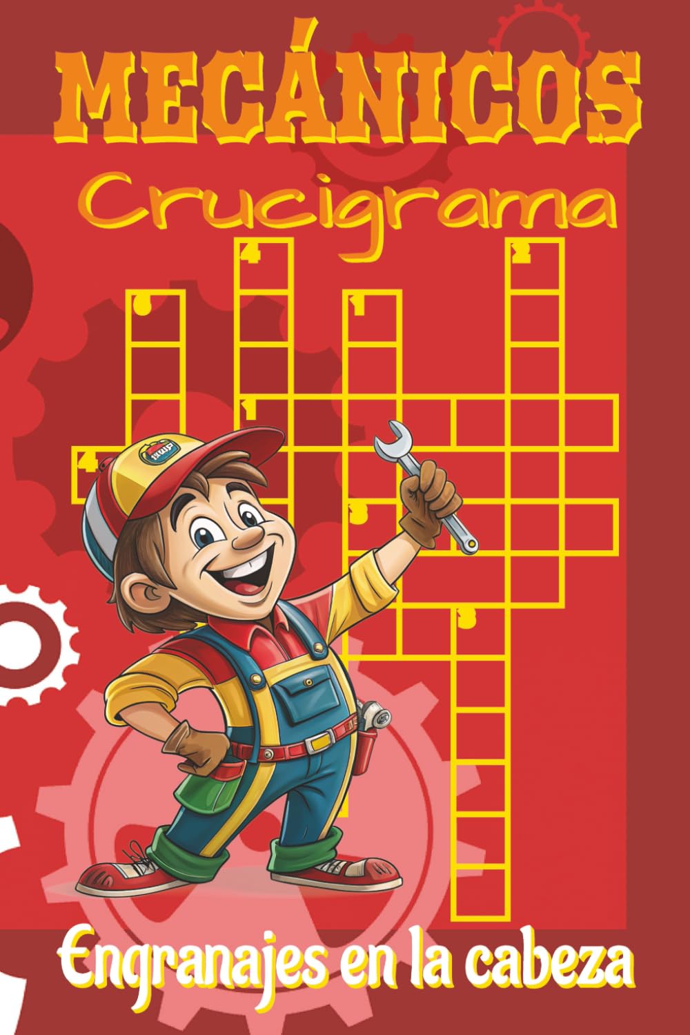 Libro de crucigramas de mecánica: Crucigramas con pistas claras y fáciles de leer sobre mecánica, ingeniería y taller, y más | 6x9 pulgadas, 120 ... para vacaciones y momentos de relajación.