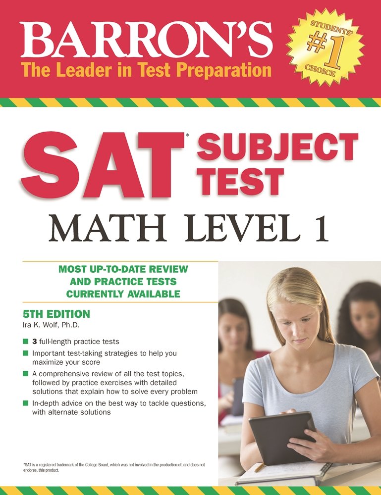 Barron's SAT Subject Test Math Level 1