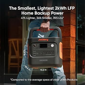 Amazon.com : Jackery Explorer 2000 v2 Portable Power Station