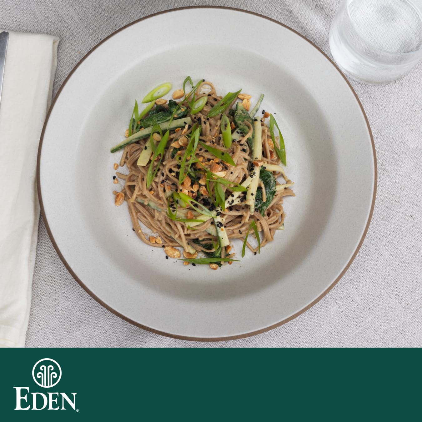 Eden, 100% Organic Buckwheat Soba Pasta, Gluten Free, Traditionally Made in Japan, 8 oz (3-Pack)