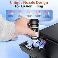 Vista 4 de Botellas de Reemplazo de Tinta 522 para Tanque de Eco ET-2800 ET-2400 ET-4800 ET-2803 Botellas de Tinta 522 para ET2800 ET2400 ET4800 ET2803 ET-2720