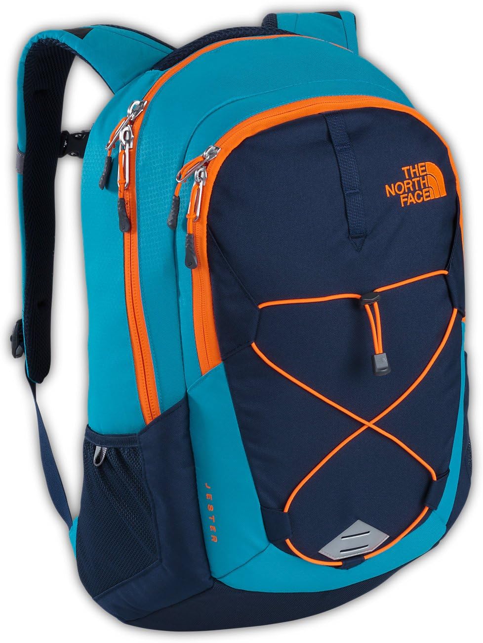 The North Face Jester Backpack Enamel Blue/Shocking Orange Size One Size