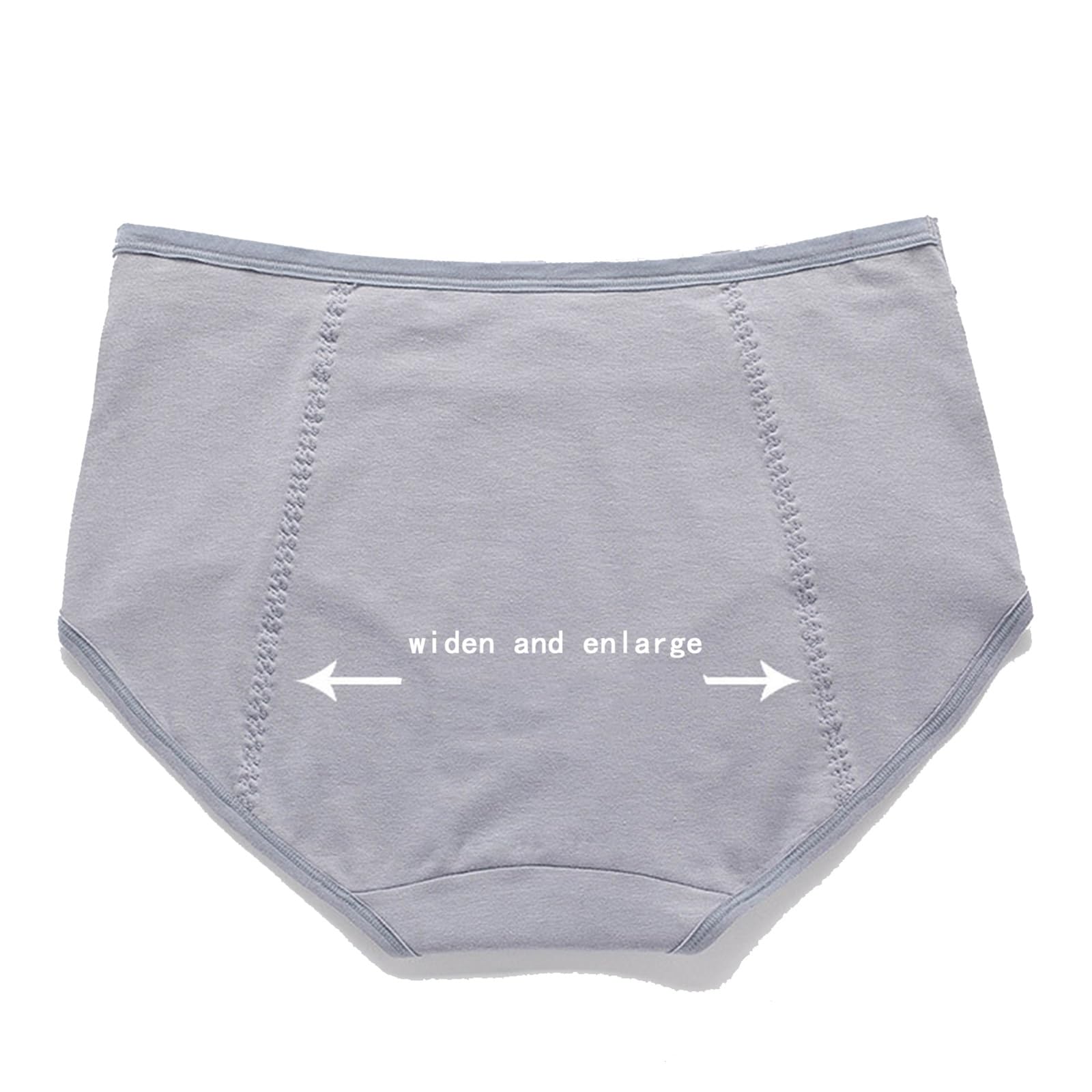 POCHY Señoras Stretch Tallas Grandes Ropa Interior Sin Costuras Bragas Mujeres Suave Calzoncillos Cintura Alta Braguitas Pack 3/4/6