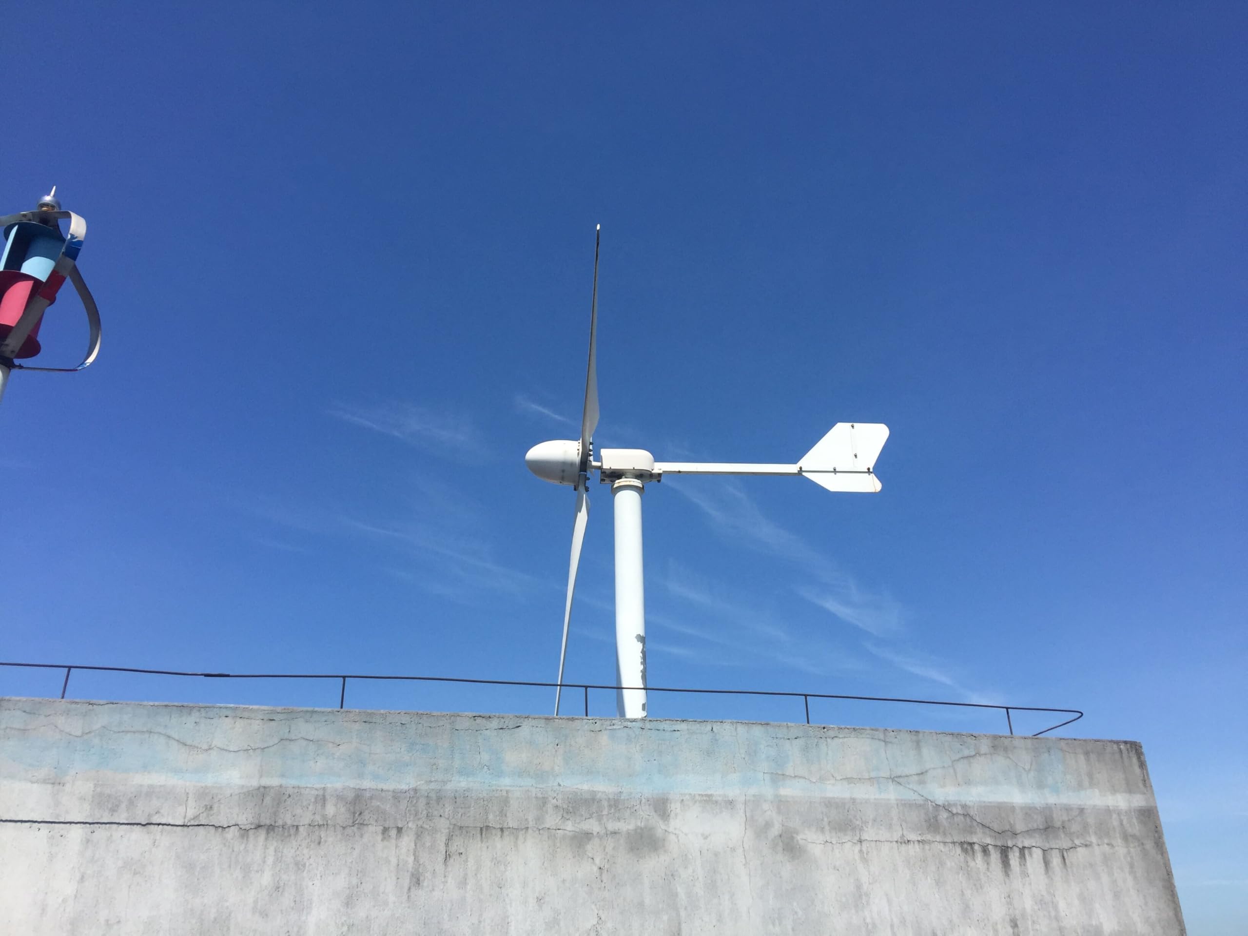 3000W 48V Horizontale Windturbine 1,4 m Rotorblätter 3KW Windgenerator-Kit mit LCD MPPT-Laderegler für Haus, Hof, Off-Grid-System (48, Volt)