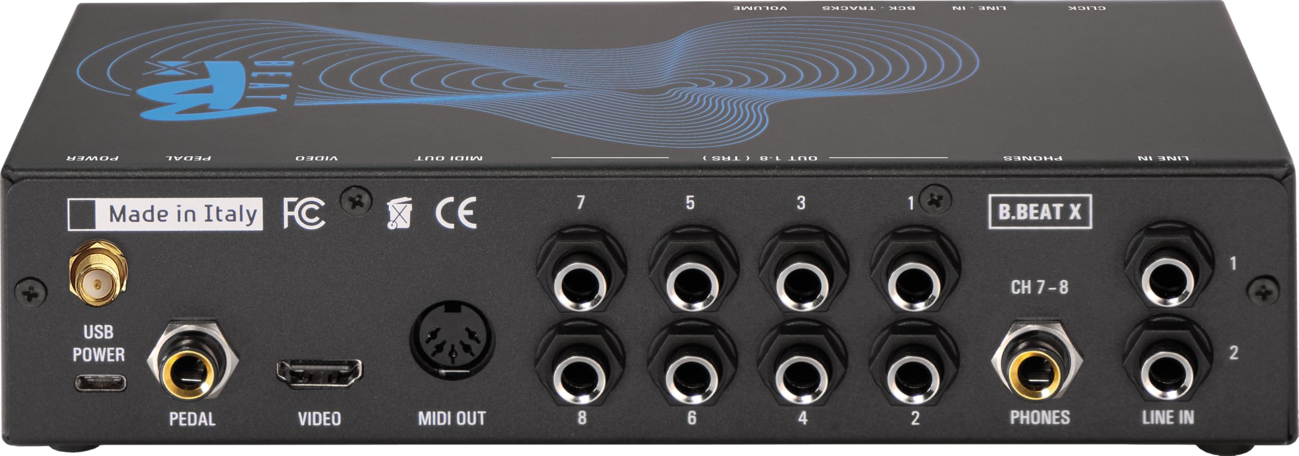 M-LIVE B.Beat X 128 Gb WiFi : Lecteur de Backing Tracks avec Contrôle à Distance et Interface Audio pour le Live avec Lecture Multipiste, MIDI et Synchronisation Vidéo