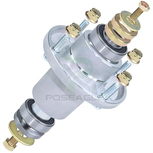 Miniatura 7 de 607418 El conjunto de husillo reemplaza al conjunto de husillo Hustler 601804, husillo Hustler Fastrak 48, Hustler Raptor sd 60 husillos para