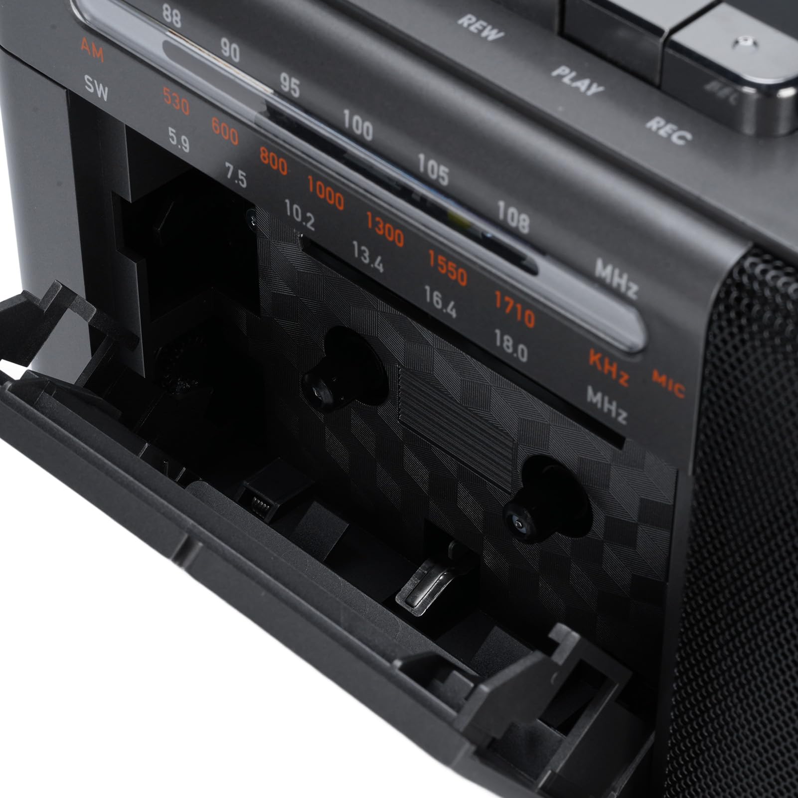 Denash Kaseta, Odtwarzacz, Przenośny Retro Look Radio z FM AM SW, Odtwarzanie USB 5.0 (wtyczka UE)