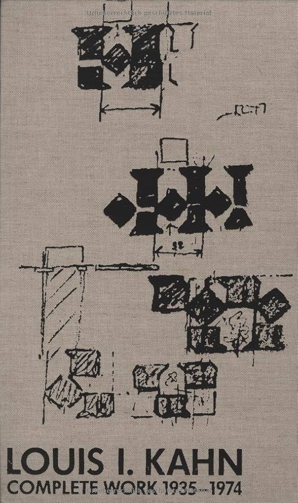 アート・デザイン・音楽 LOUIS I. KAHN COMPLETE WORK 1935-1974 Louis I. Kahn: Complete Work 1935-1974: Amazon.co.uk: Ronner
