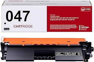GRATLOV 1 Black CRG047 Compatible Cartridge 047 Black (2164C001) Toner Cartridge Replacement for Canon i-SENSYS MF113W LBP113W MF110/LBP110 ImageCLASS LBP113W MF110/LBP110 Printer
