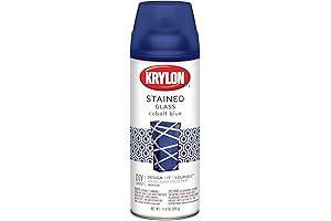 Krylon 9036 Stained Glass Paint in Sublime Cobalt Blue
