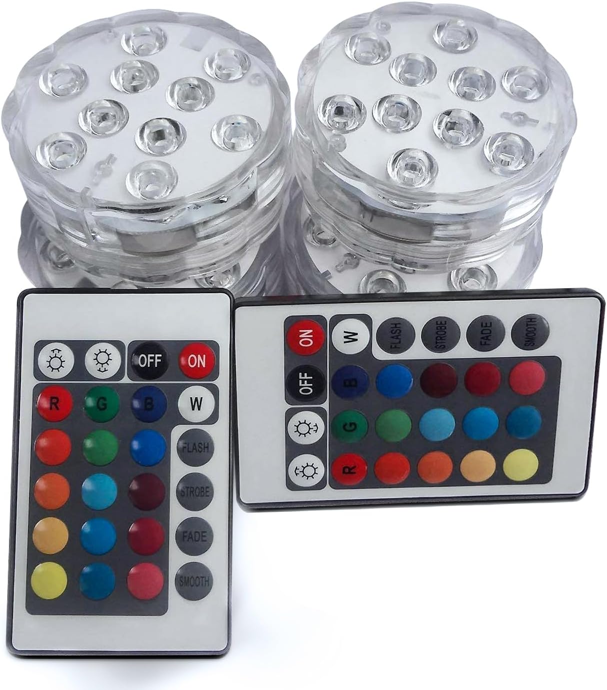 Creatrek Submersible LED Lights, 16 Colors Submersible LED Pool Lights