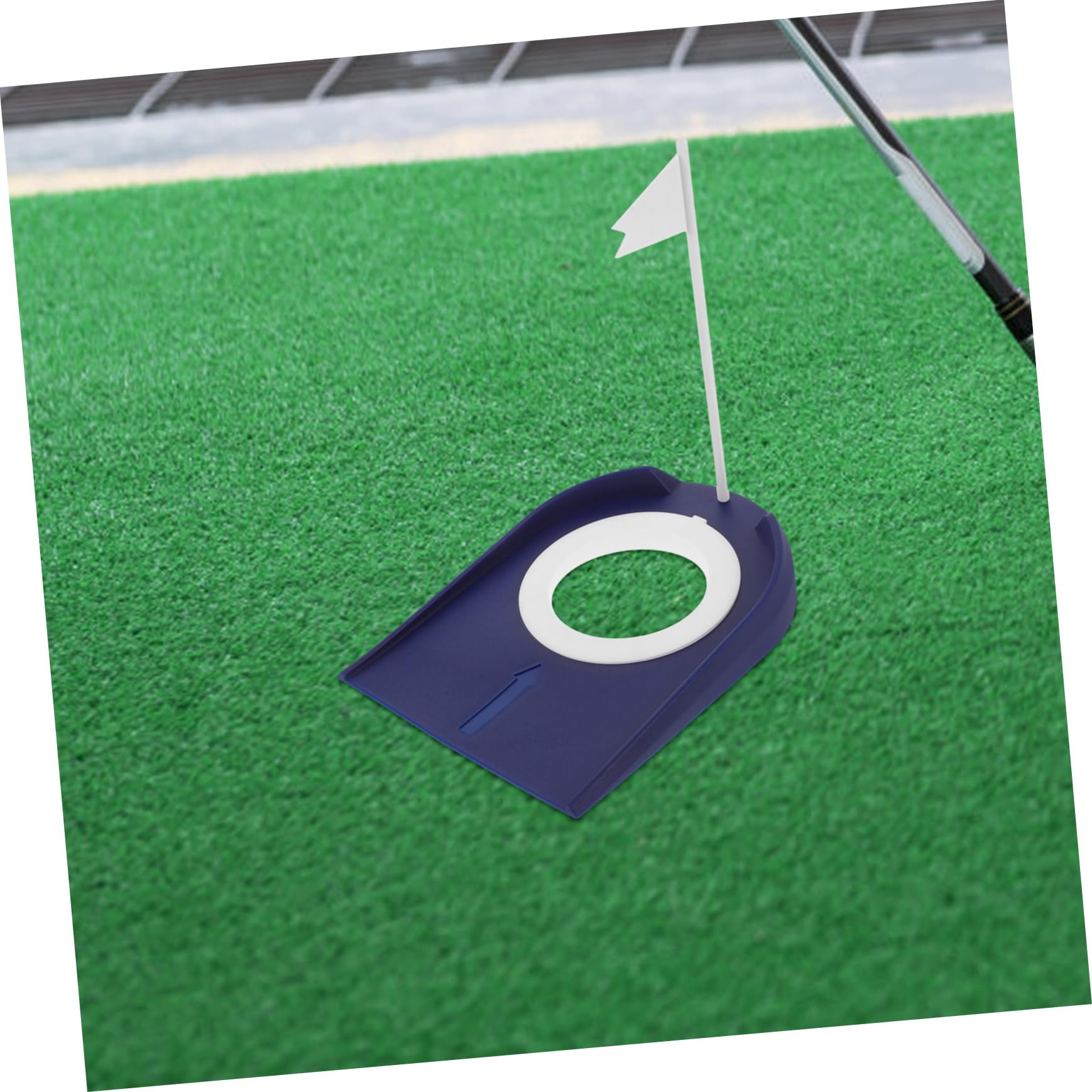 BRIGHTFUFU Golf Putting Cup Compact Removable Practice Hole for Training Easy Maintenance Plastic Putting Aid for Golfer Skill Improvement for Home Office Use