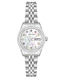 Women's Genuine Crystal Accented Bracelet Watch, 75-2475