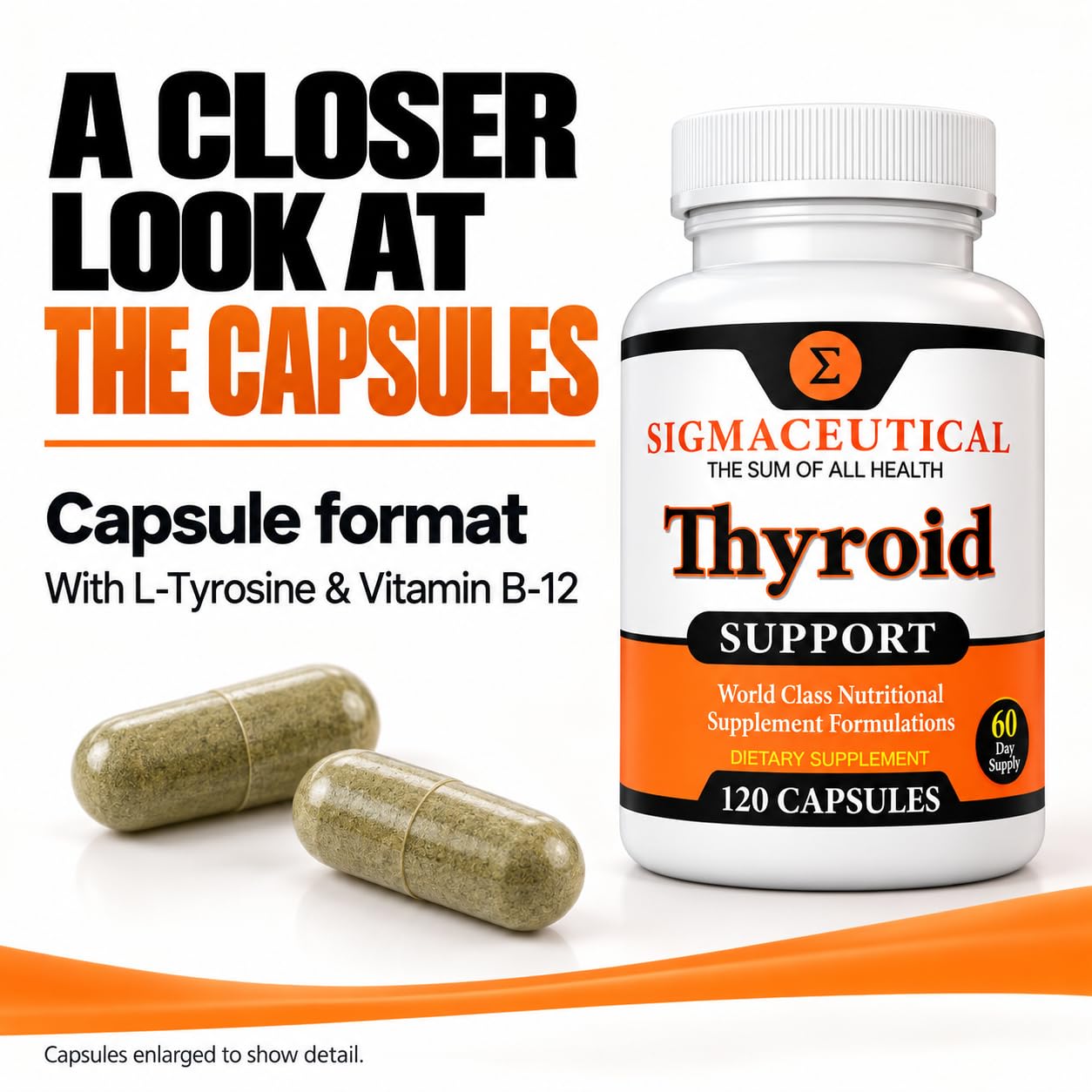 Thyroid Wellness Blend | Zinc, Selenium & Iodine Complex | Ashwagandha & Kelp Herbal Support | 120 Vegetarian Capsules | Natural Energy & Metabolism Formula — Amazon image 7