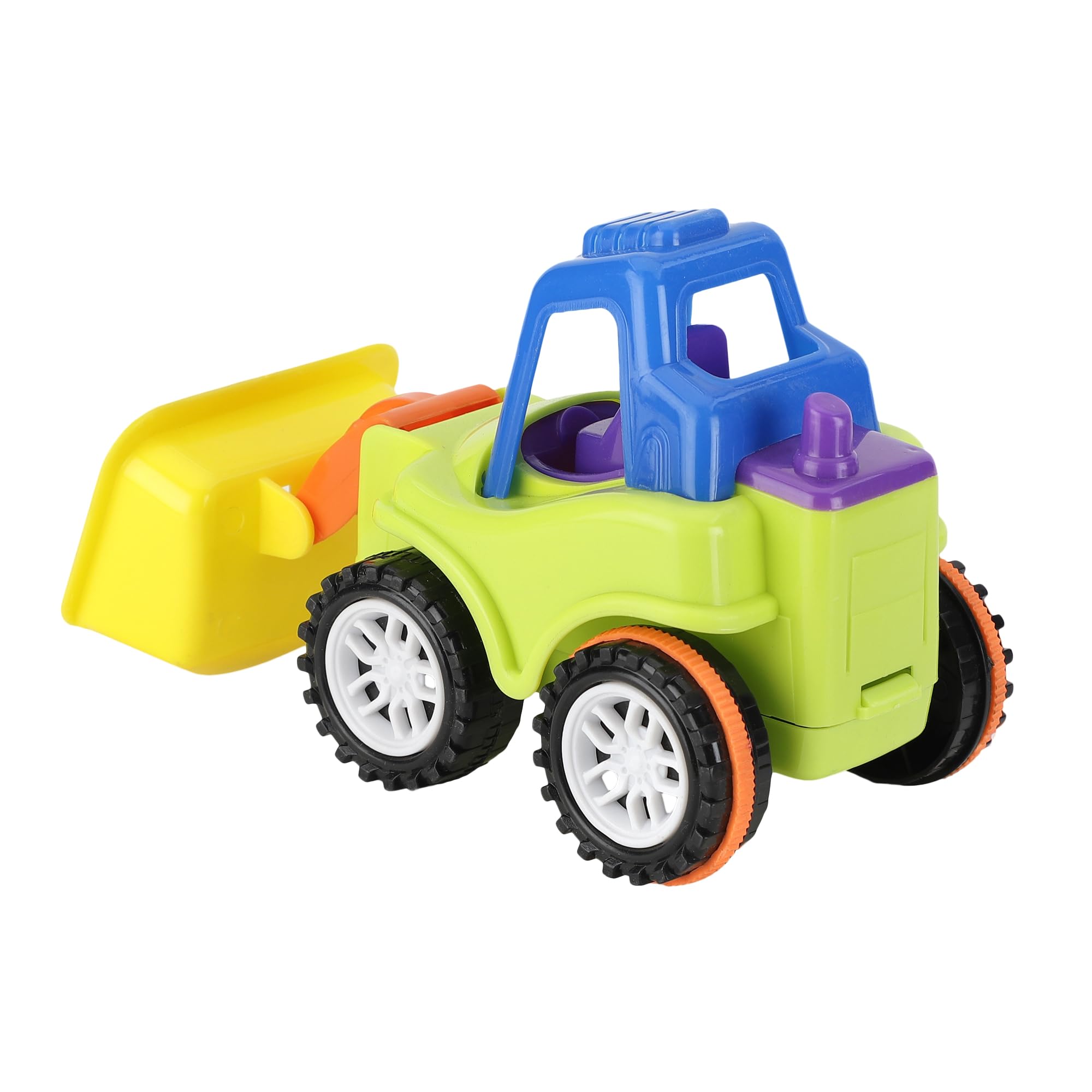 Mommers Friction Bulldozer Toy Vehicle For Kids And Children Active Play Push Toys For 1+ Years Old Boys Girls 2