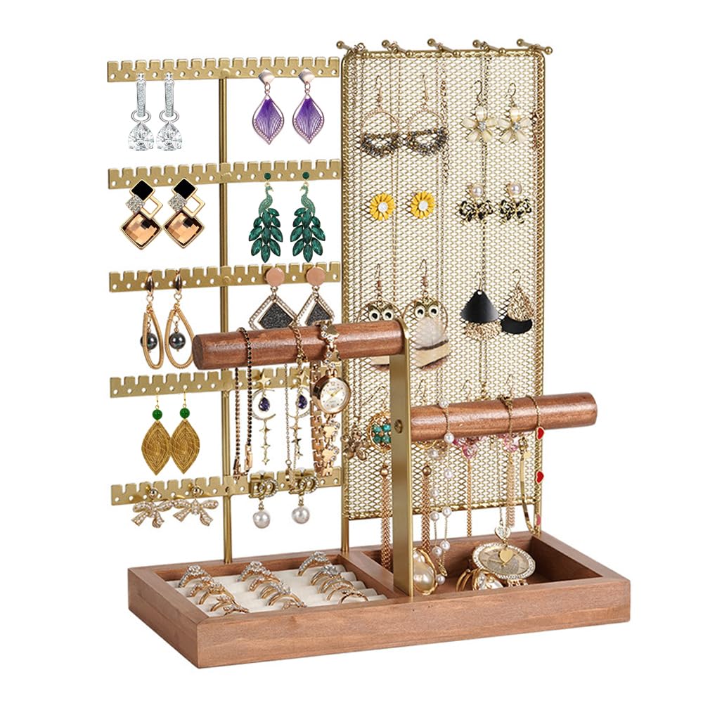 Colgador Collares Expositor De Joyas, Organizador De Joyas De