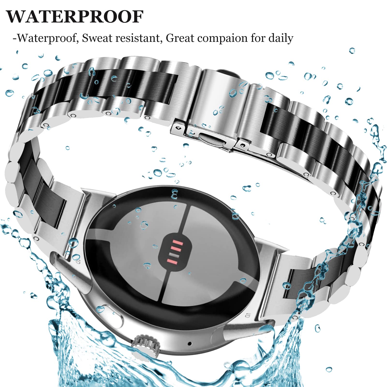 Amazon.co.jp: [NINKI] 適応ステンレスバンド Google Pixel Watch3 