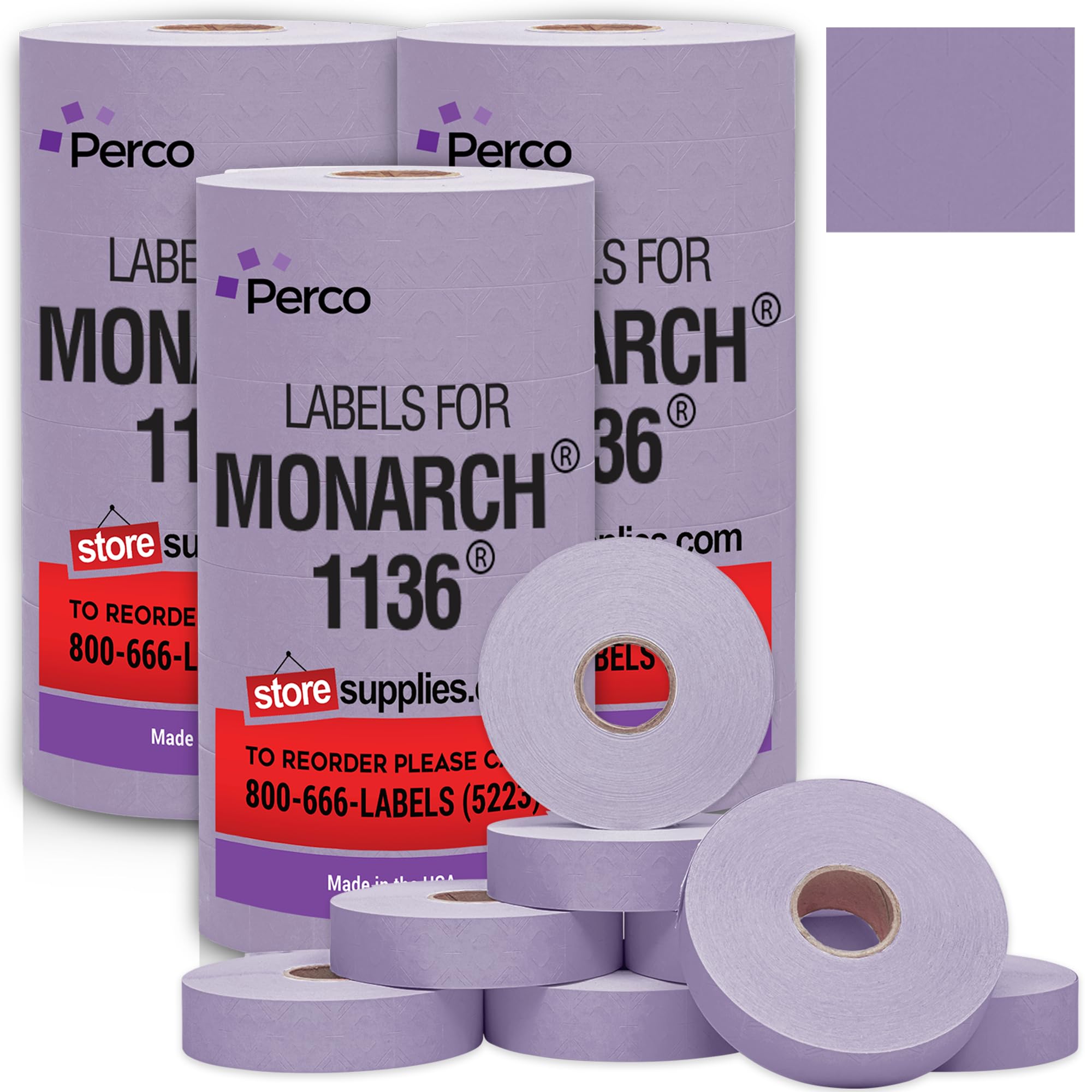 Pricing Gun Labels For Monarch 1130 Plain Color Labels - Freedom - View #6