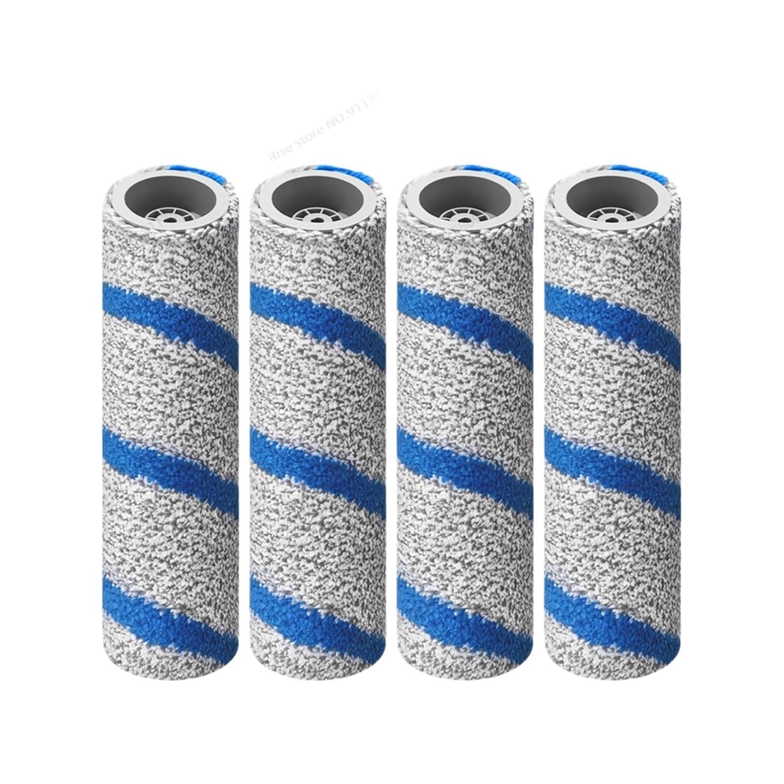 FCOIN Main Brush Roller Mop,Compatible For Ecovacs, X11 OMNICYCLONE/X11 Pro Omni Robot Vacuum Cleaner Brush Roll Accessories(4 mop)
