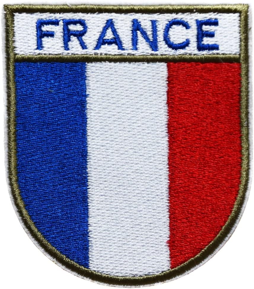 Porte-clés Patch Brodé France - Drapeau, Blason OPEX - Made In France - Unisexe
