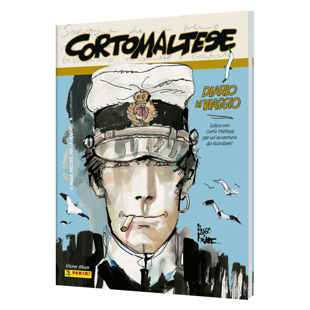 Corto Maltese: Diario di Viaggio - Sticker e Trading Card Collection - Super Starter Pack Panini [Album + 20 Bustine + 3 Card Limited Edition]