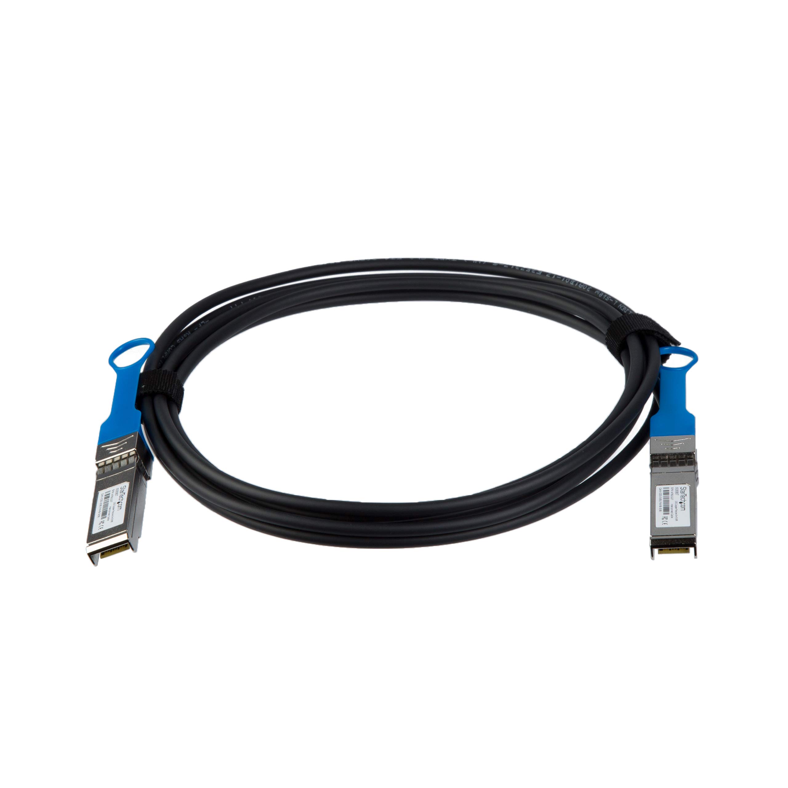 StarTech Cavo DAC Twinax SFP+ Compatibile HPE J9283B, 10G, 3m (J9283BST) | Attacco Diretto Passivo, Connettori Integrati, Alternativa Economica alla Fibra