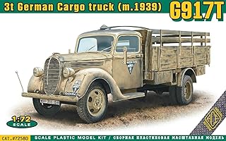 ACE 72580-1/72 G917T 3t German Cargo Truck Scale Plastic Model kit