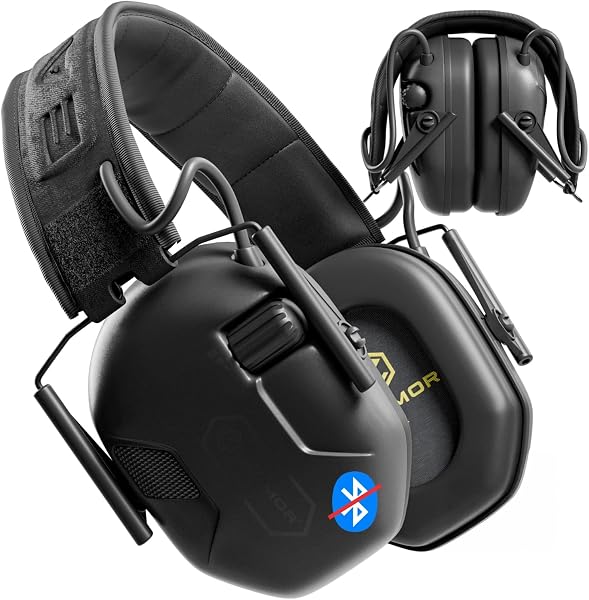 Earmor M300A Protection auditive électronique avec SNR 29 dB