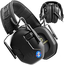 Earmor M300A Electronic Hearing Protection, Hearing Protection, Ear Protection, Noise Attenuation for Hunting, Shooting, SNR 29dB, Dynamic Noise Adjustment