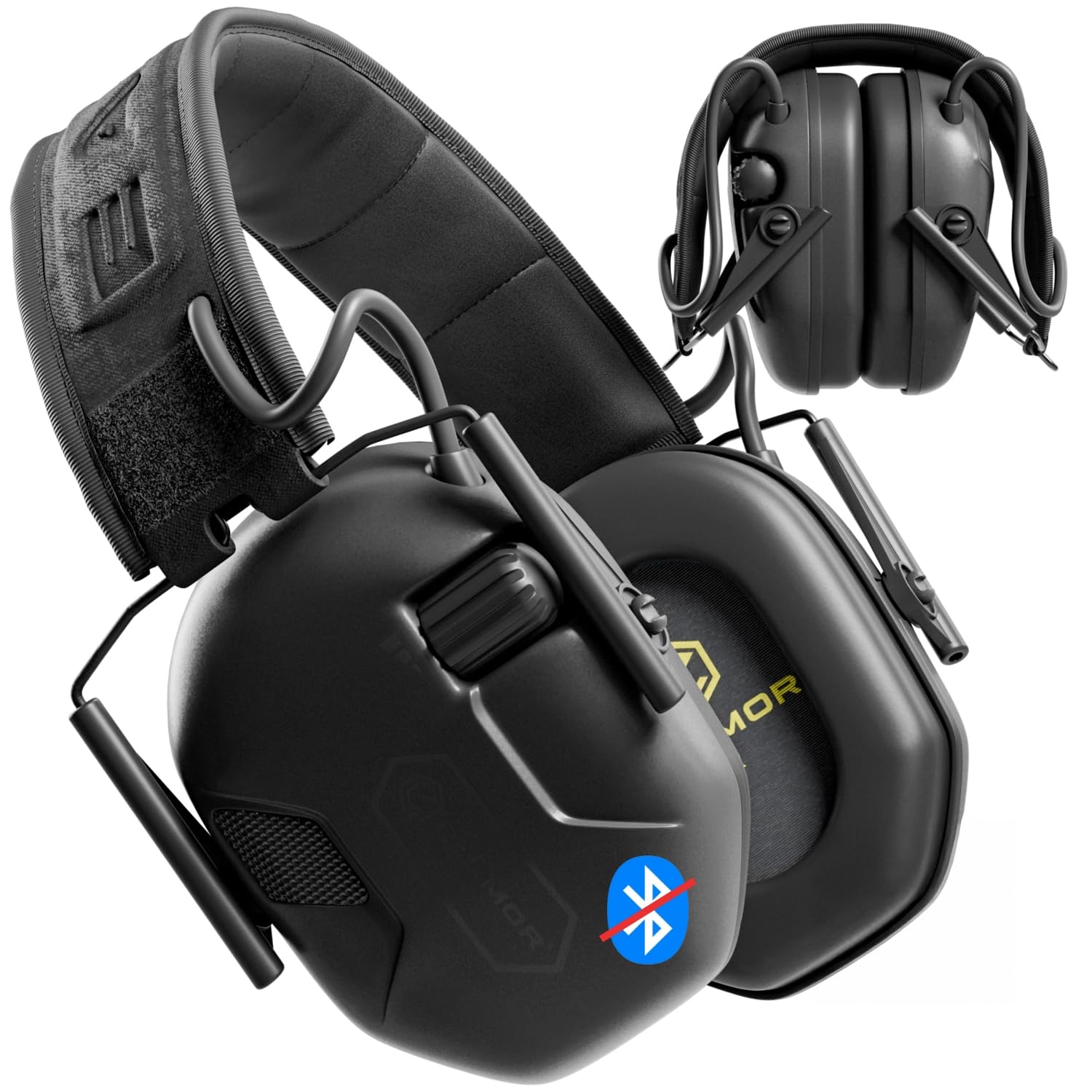 Earmor M300A, protezione dell'udito elettronica, protezione dell'udito, protezione per le orecchie, attenuazione del rumore per caccia, tiro, SNR 29 dB, regolazione dinamica del rumore