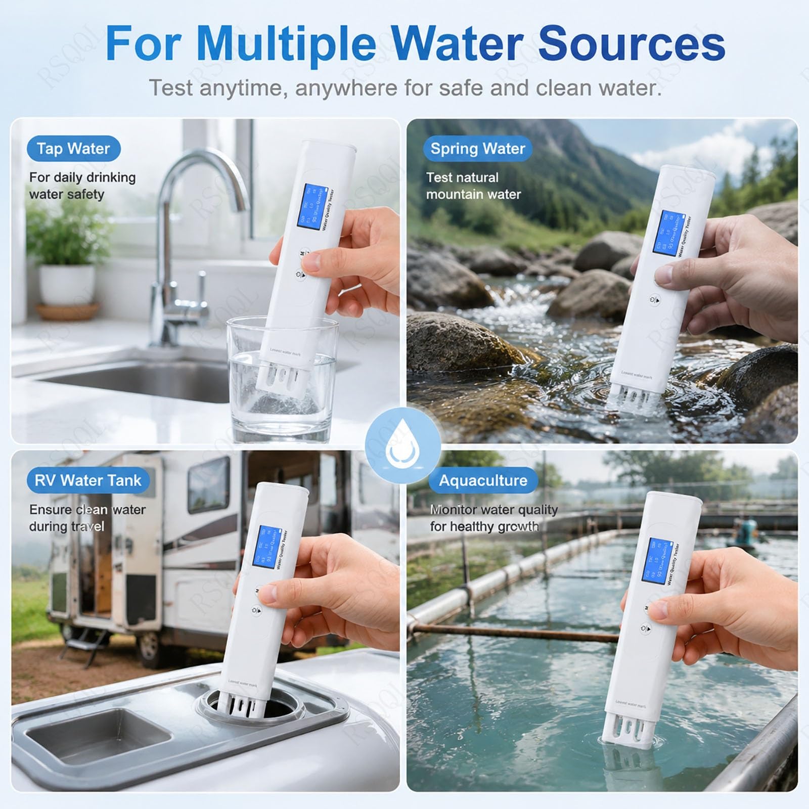 Tester Intelligente della qualità dell'Acqua Potabile