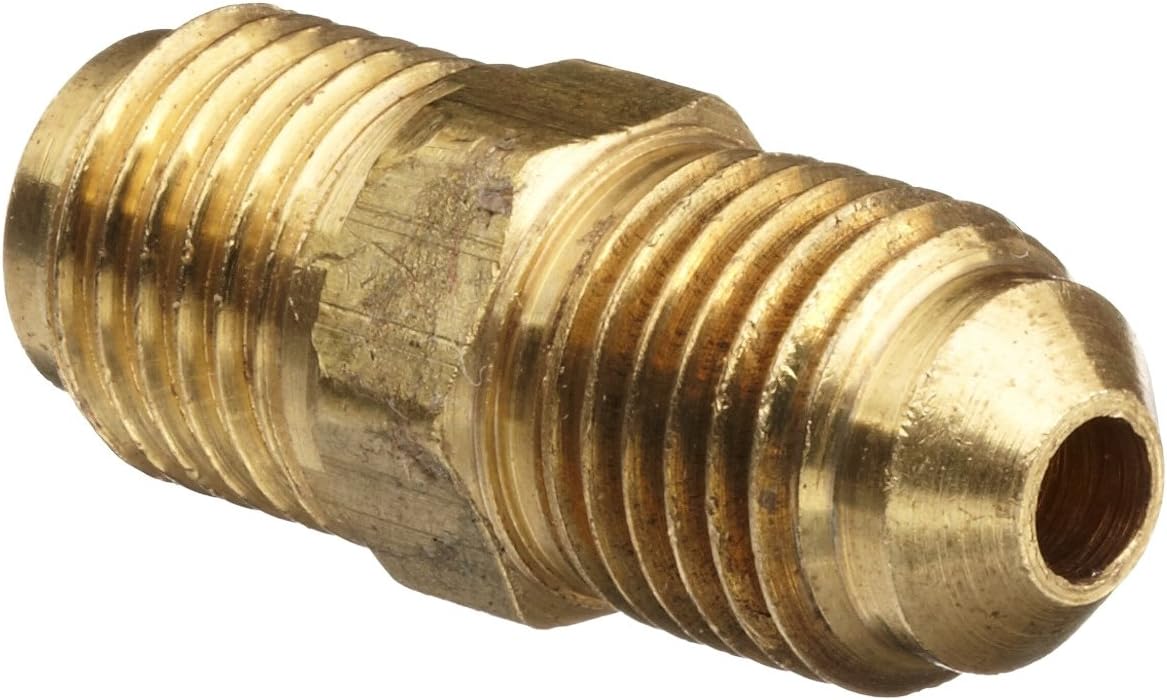 Anderson Metals - 54042-08 Brass Tube Fitting, Union, 1/2" x 1/2" Flare