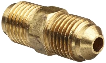 Anderson Metals - 54042-05 Brass Tube Fitting, Union, 5/16 x 5/16 Flare