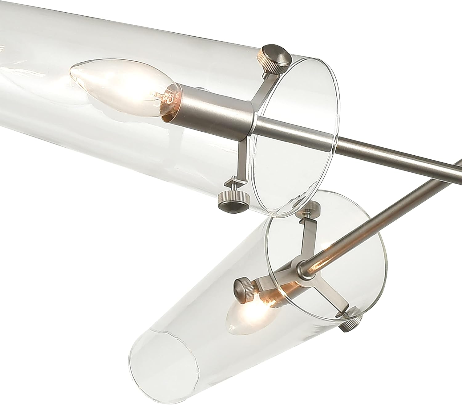 Elk Home 47226/4 Valante 49'' Wide 4-Light Chandelier in Satin Nickel