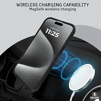 PELICAN iPhone 11 Pro Maxマグネット充電 車載ホルダー