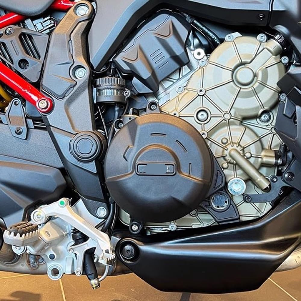 Engine Protective Cover Engine Protection Cover Motorcycle Engine Case Guard Saver for for Multistrada V4 for Rally 2022-2023