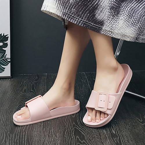 Miniatura 6 de L LOUBIT Sandalias de nube para mujer con soporte de arco, sandalias de recuperación suave, ligeras, para verano, playa, antideslizantes, zapatos de