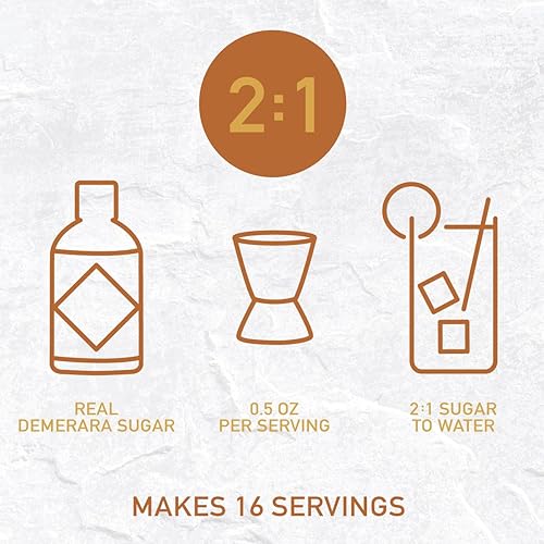 Vista 38 de Strongwater Old Fashioned - Mezclador artesanal para cócteles, rinde 64 cócteles, jarabe artesanal con bíter, naranja, cereza y azúcar demerara