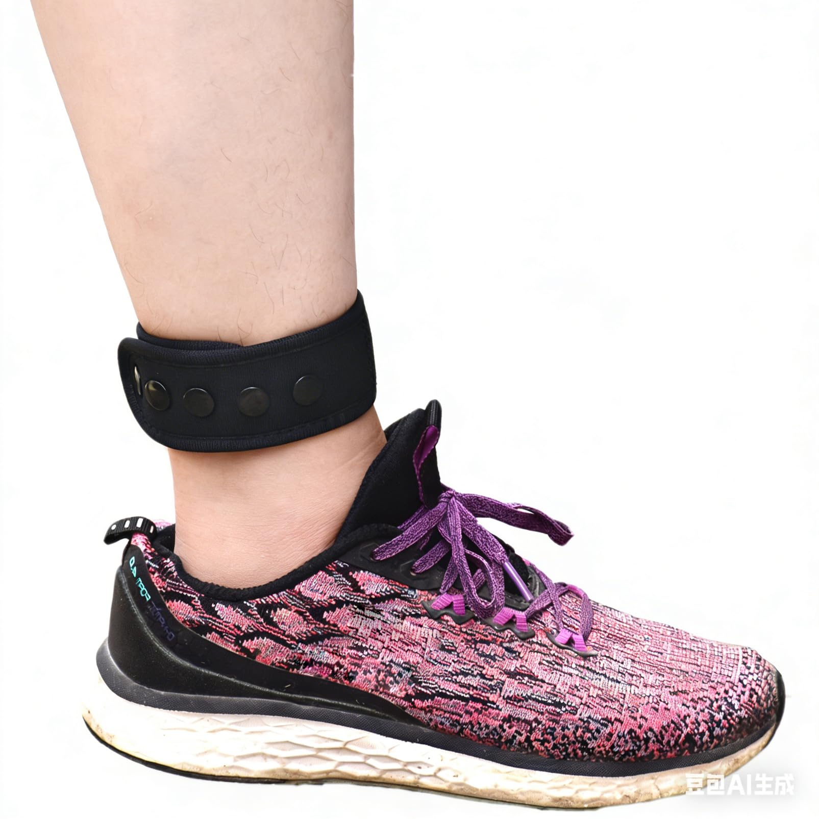 Ankle Strap for Fitbit Inspire HR 2 3/Charge 2 3 4 5 6/Luxe/Alta HR/Flex 1 2 or Garmin Vivofit 3/4, Ankle Band for Men and Women