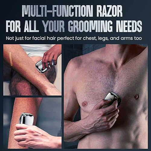 Miniatura 5 de Mini-Shave - Afeitadora eléctrica portátil, mini afeitadoras para hombres y mujeres, regalos del día del padre, mini afeitadora para viajes,