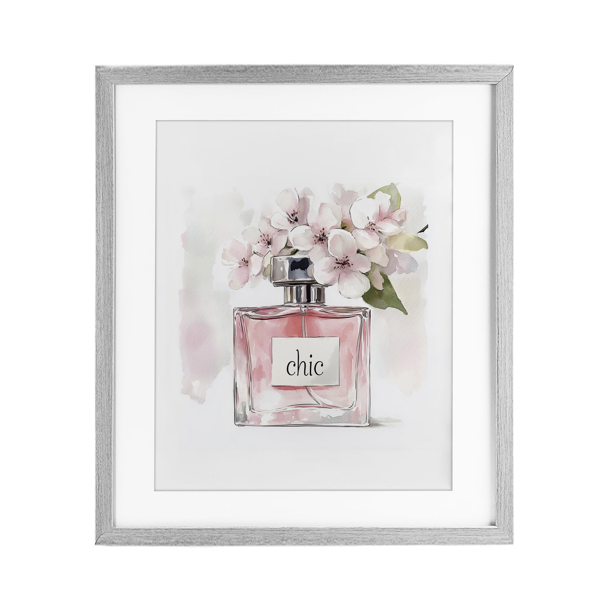 Tableau fleurs de cerisier Stupell sous verre pour illuminer un mur sombre