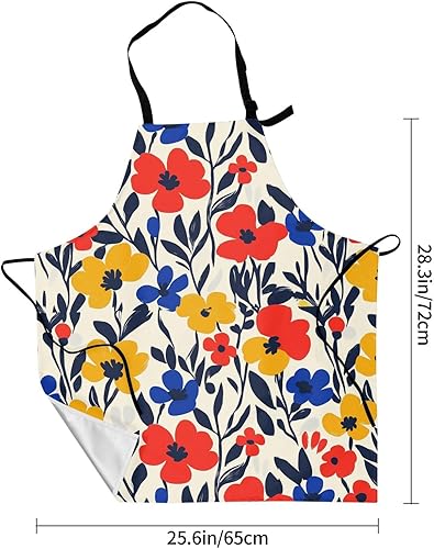 Miniatura 5 de Delantal de esqueleto de Halloween, delantal de trabajo impermeable para cocina, barbacoa, fiesta, regalo perfecto de vacaciones