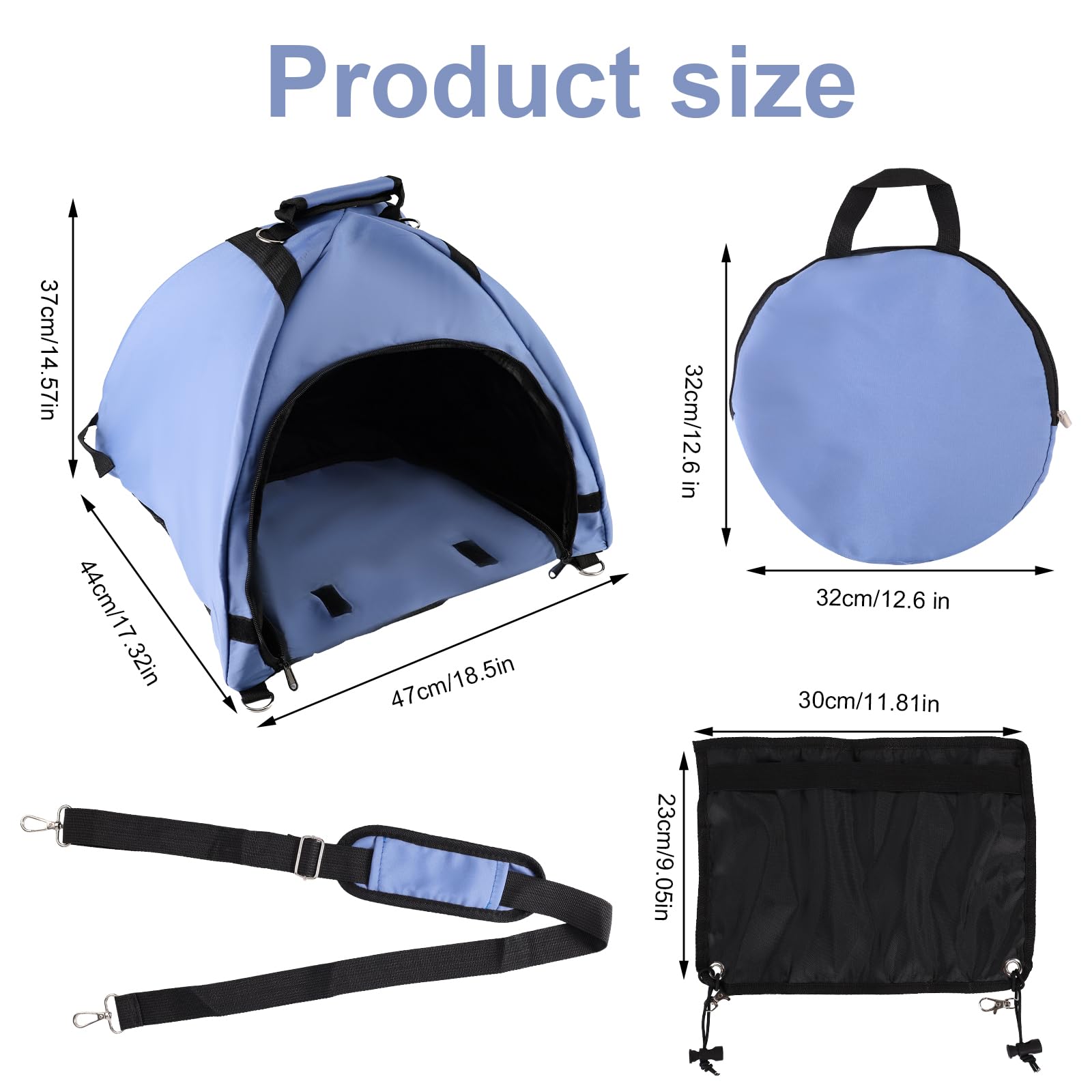 Lyreh Tenda Laptop, Parasole Laptop Tessuto Impermeabile Tent Computer per Lavorare All'Esterno Protezione Antiriflesso Riflettente Calore Tenda Sole Borsa Convertibile per Esterni