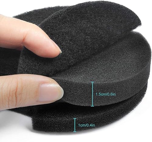 Miniatura 2 de KEEPOW Kit de repuesto de filtro compatible con aspiradora Bissell Powerlifter PowerTrak para mascotas, 2 filtros premotor 1604127 y 2 filtros