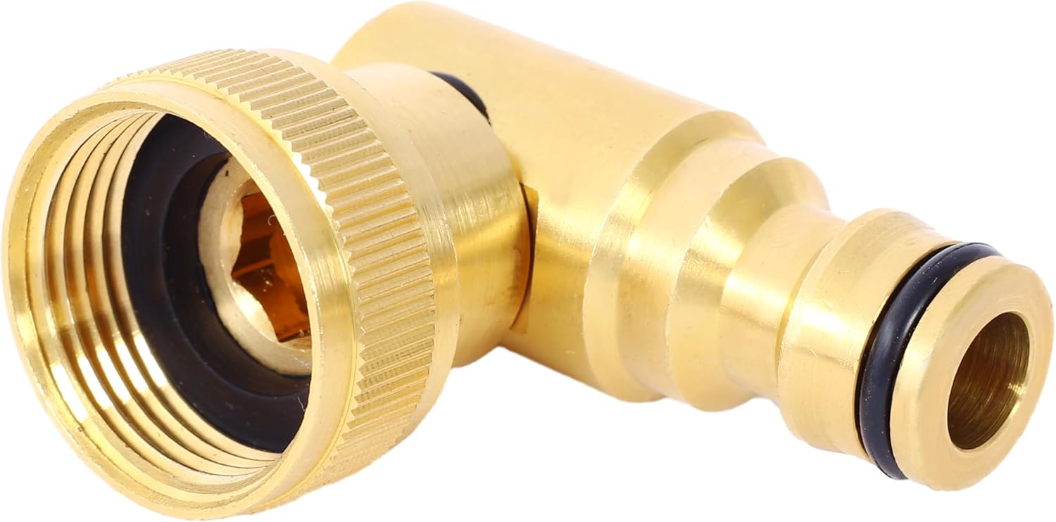 Swivel Wall Mount Garden Hose Reel, Heavy Duty Steel 180 Degree Pivot Hose Hanger Holds 82-Feet of 5/8-Inch Hose, Great for Garden Storage Wall Mount Hose Holder, Black